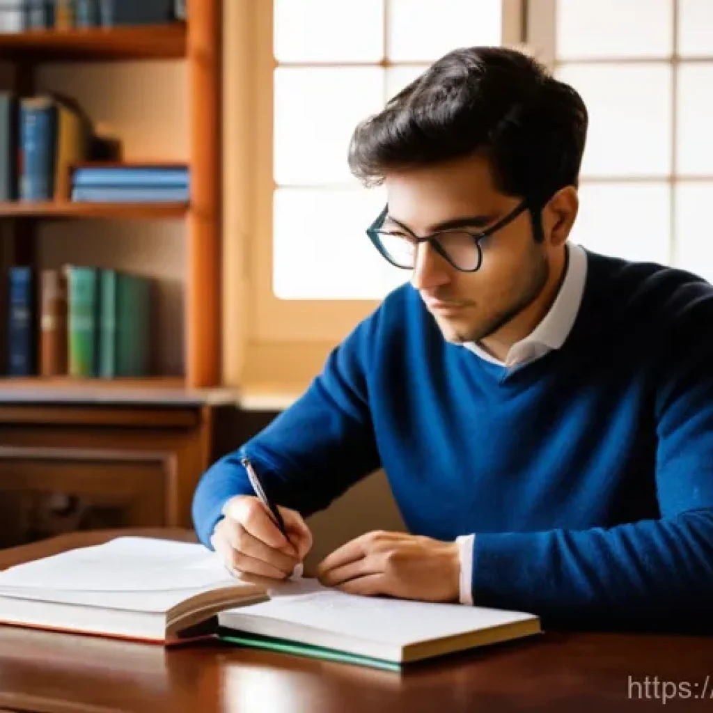 공인회계사 시험 기간별 학습 전략 - **Prompt 1: Focused Study Session in an Italian Home**
    A realistic, well-lit image of a young ad...