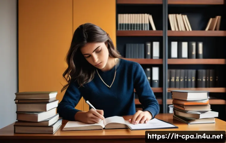 CPA 준비생 자기소개서 작성법 - **Prompt:** A determined young Italian professional, appearing to be in their late twenties or early...