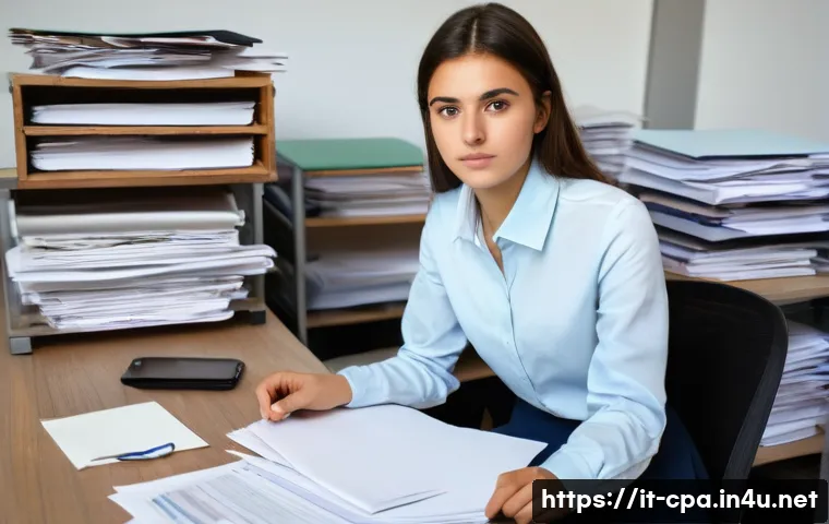 CPA 신입 연봉 평균 - A focused and determined young Italian accounting intern, approximately 22 years old, dressed in sma...