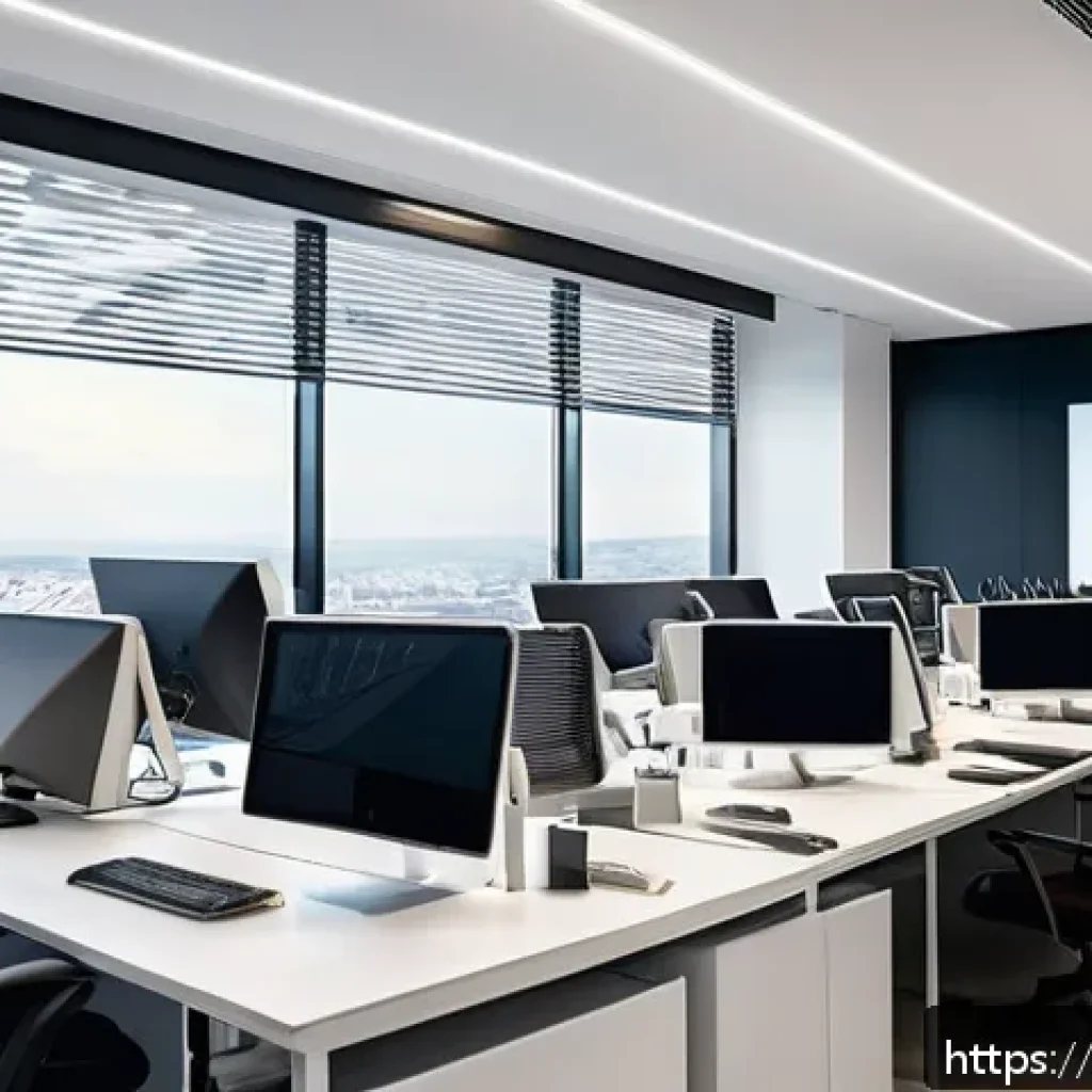 CPA와 AI 기술 융합 - A modern Italian accounting office interior with professionals working collaboratively on cloud-base...